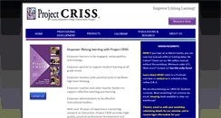 Desktop Screenshot of projectcriss.com